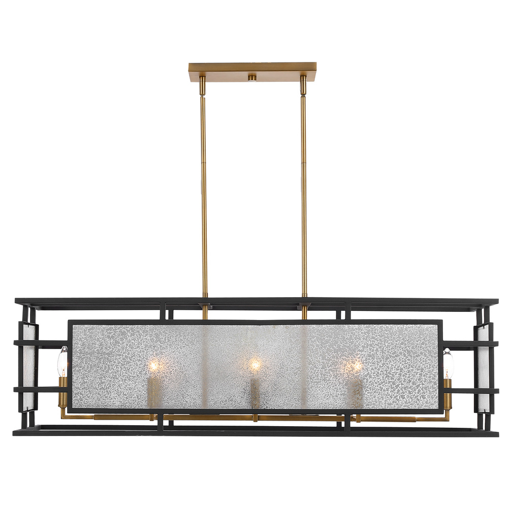 Uttermost Holmes 8 Light  Linear Chandelier