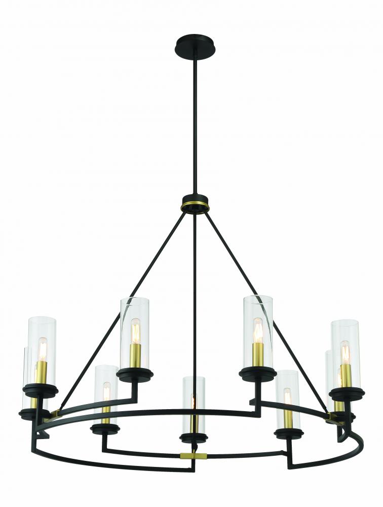 Hillstone - 9 Light Chandelier