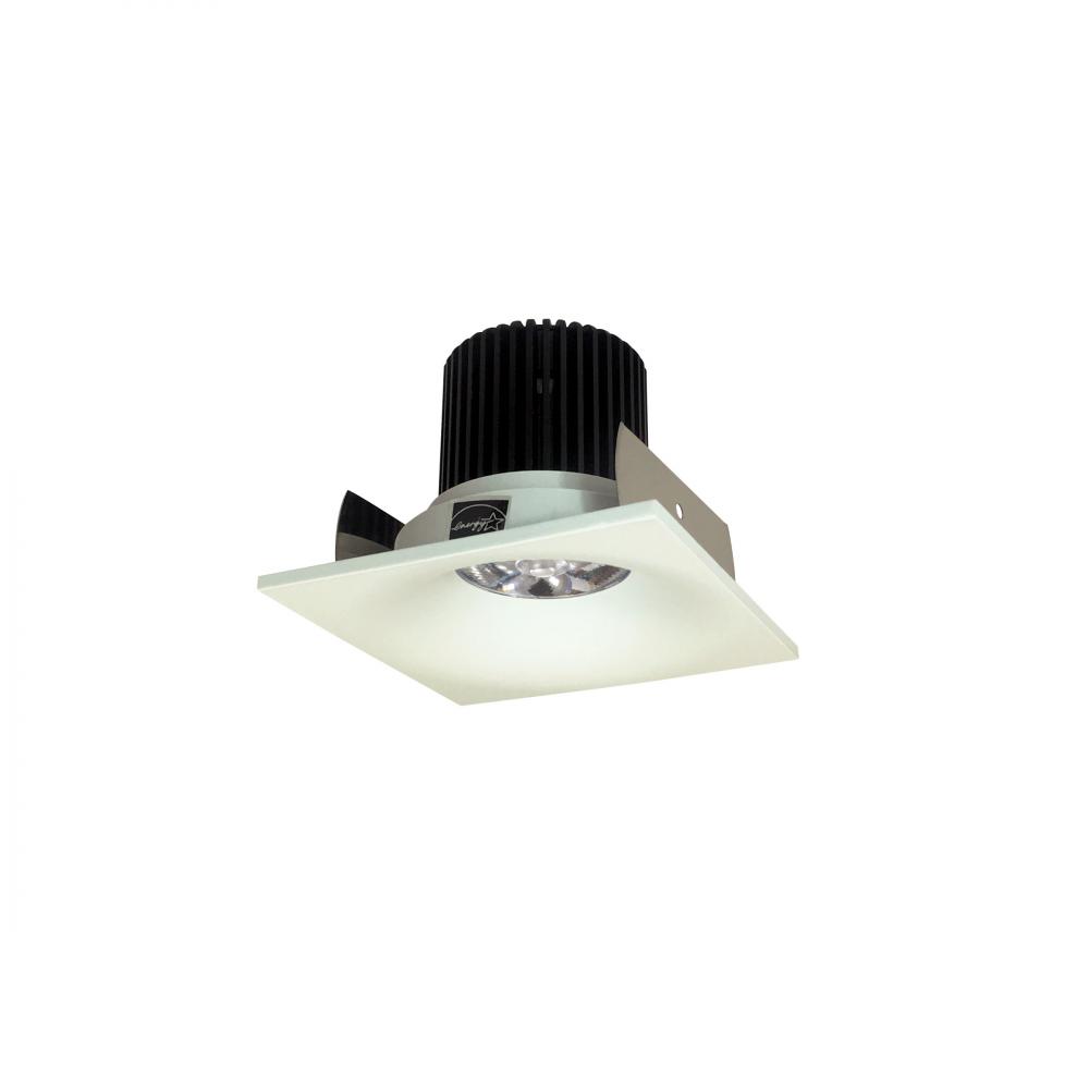 2" Iolite LED Square Bullnose, 10-Degree Optic, 800lm / 12W, 4000K, White Finish