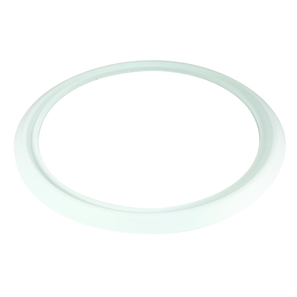 Round Oversize Ring for 6" Cobalt Retrofits, White Finish