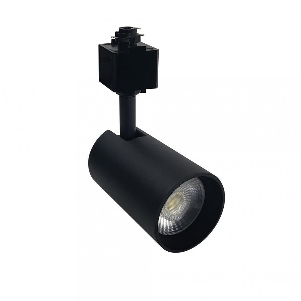 MAX Mini LED Track Head, 1000lm / 13W, 3500K, Narrow Flood optic, Black finish