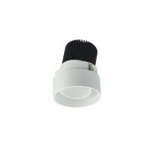 Nora NIO-2RTLA50XMPW - 2" Iolite LED Round Trimless Adjustable, 800lm / 14W, 5000K, Matte Powder White Adjustable /