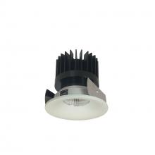 Nora NIOB-2RNB27XWW/HL - 2" Iolite LED Round Bullnose, 1500lm/2000lm/2500lm (varies by housing), 2700K, White Finish