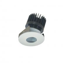 Nora NIOB-2RPHA30XMPW/HL - 2" Iolite LED Round Adjustable Pinhole, 1500lm/2000lm/2500lm (varies by housing), 3000K, Matte