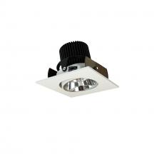 Nora NIOB-2SC30XCMPW/10 - 2" Iolite LED Square Adjustable Cone Reflector, 1000lm / 14W, 3000K, Specular Clear Reflector /