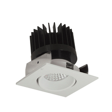 Nora NIOB-2SC30XWW/HL - 2" Iolite LED Square Adjustable Cone Reflector, 1500lm/2000lm/2500lm (varies by housing), 3000K,