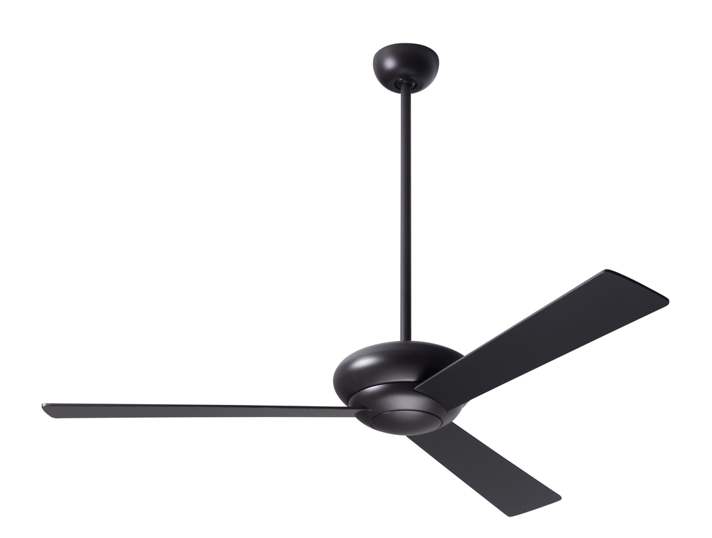 Altus Fan; Dark Bronze Finish; 52" White Blades; No Light; Fan Speed and Light Control (3-wire)