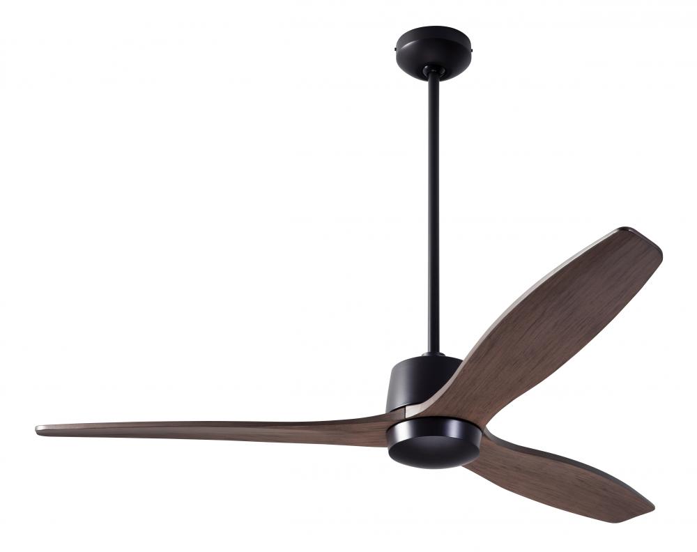 Arbor DC Fan; Dark Bronze Finish; 54" Mahogany Blades; No Light; Wall/Remote Combo Control