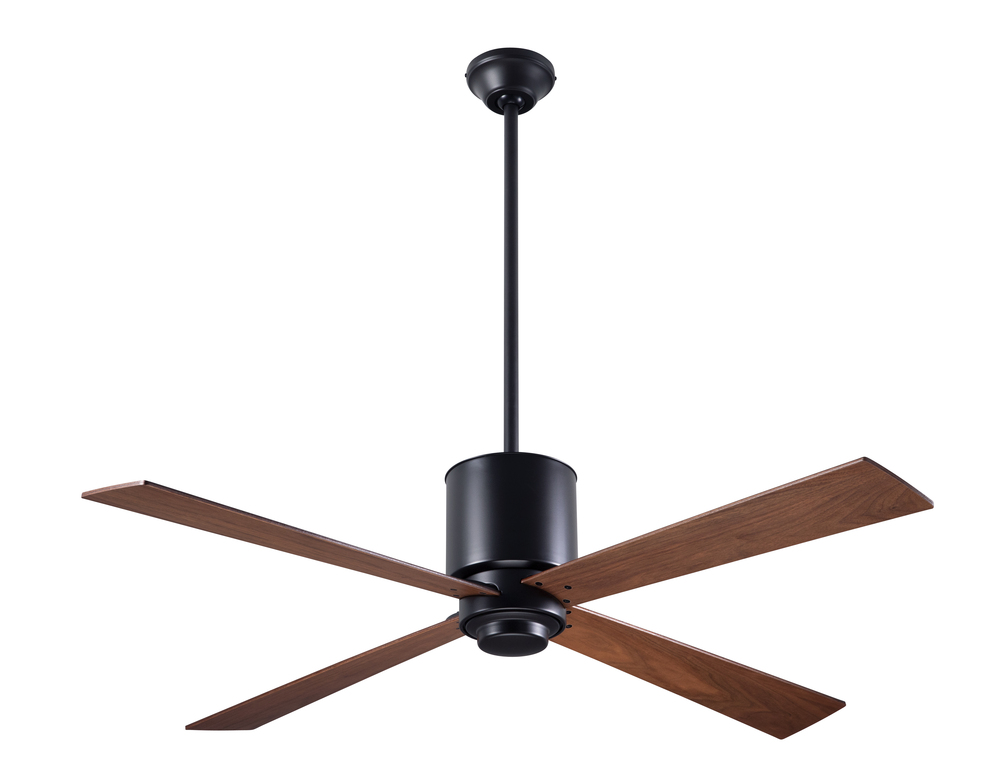 Lapa Fan; Dark Bronze Finish; 50" Mahogany Blades; No Light; Fan Speed and Light Control (3-wire