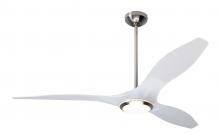 Modern Fan Co. BRI-BNTL-56-670-CC - IC/Brisa DC Fan- Bright Nickel/Translucent Finish; 56" Translucent Blades; 17W LED