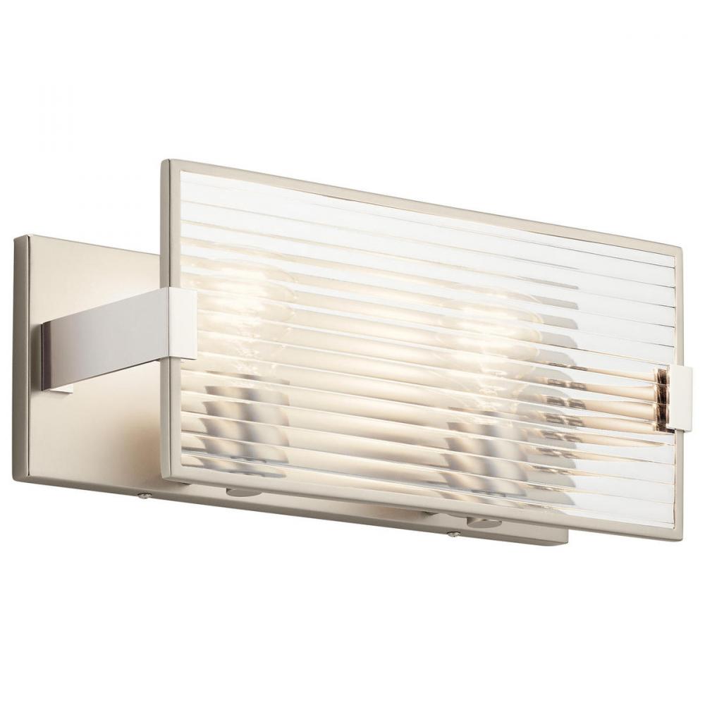 Logan™ 15" Linear Vanity Light Satin Nickel