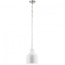 Kichler 44306WH - Montauk 1 Light Mini Pendant White