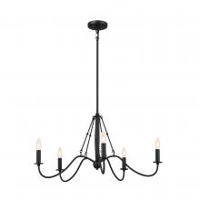 Kichler 52455BKT - Chandelier 5Lt