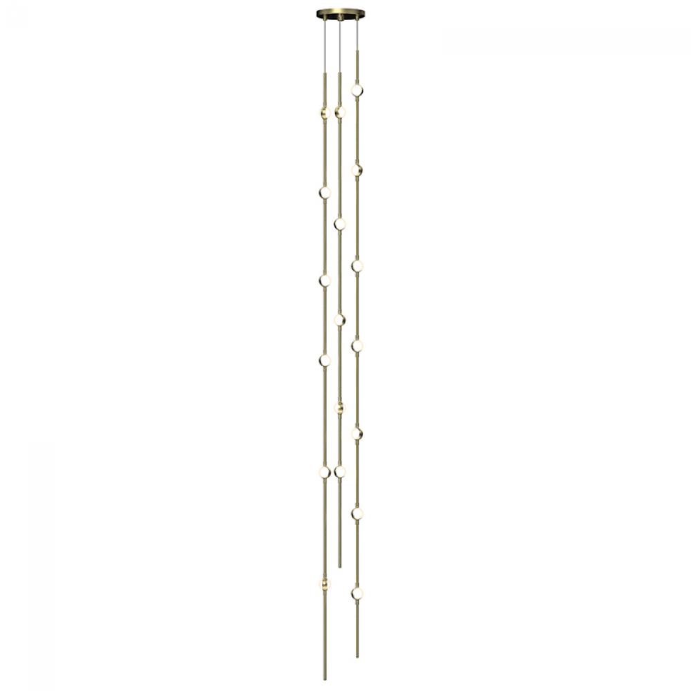 Andromeda Tall 6" Round LED Pendant