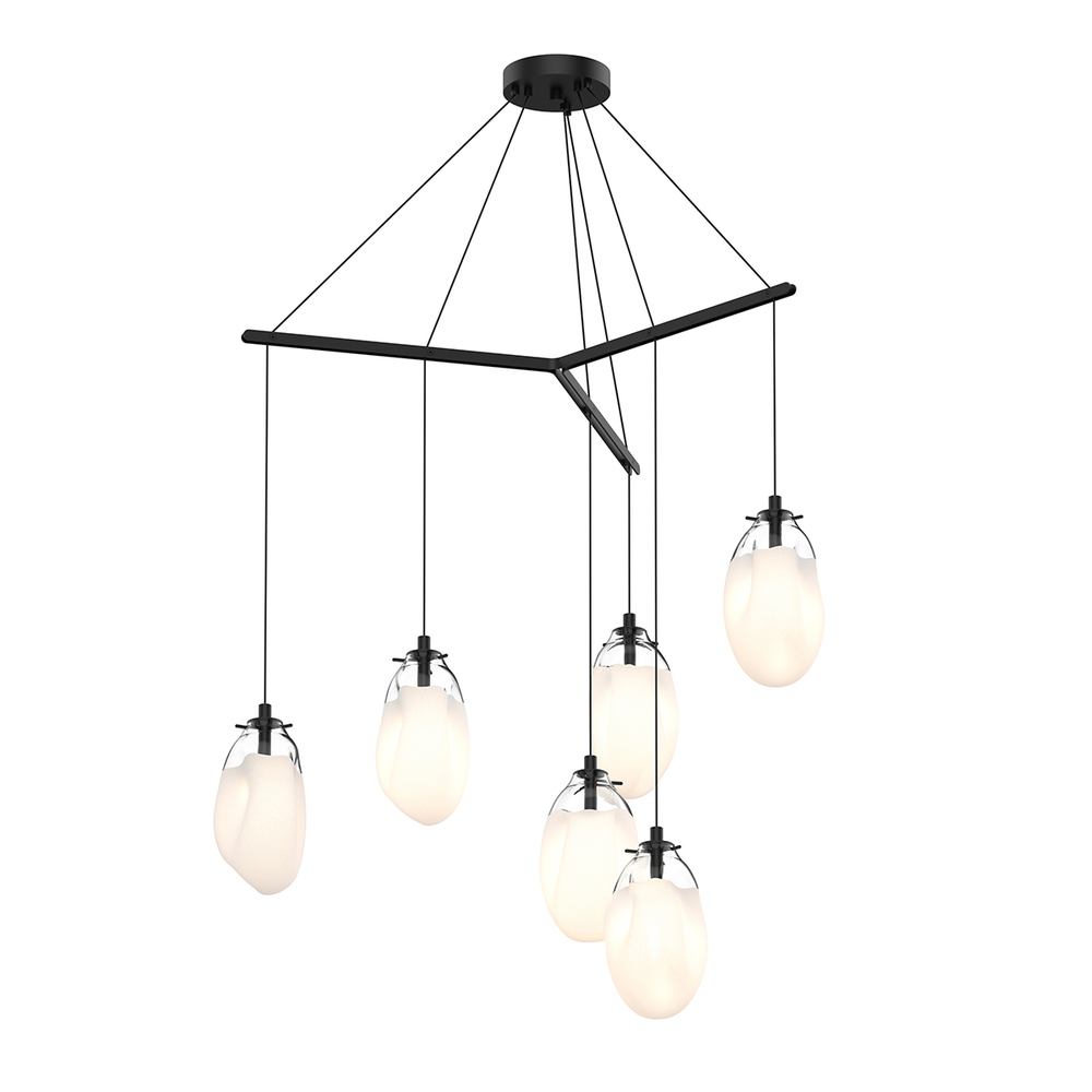 6-Light Tri-Spreader LED Pendant