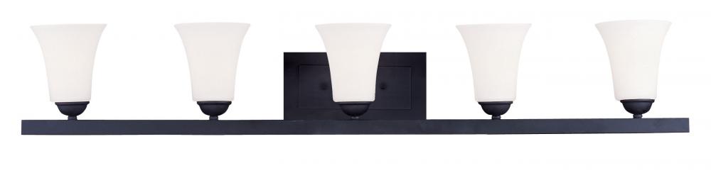 5 Light Black Bath Vanity