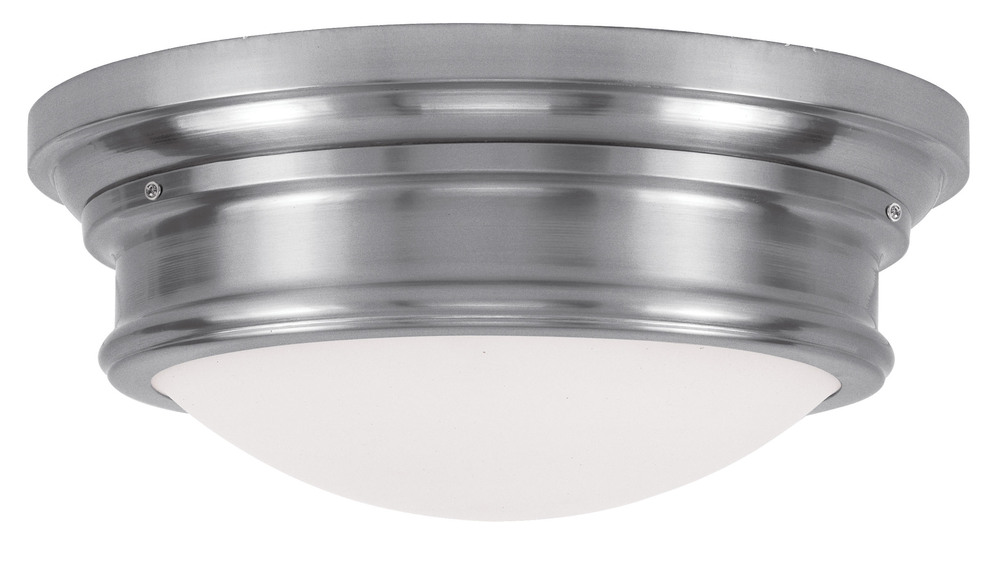 3 Light Brushed Nickel Ceiling Mount