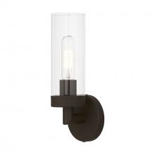 Livex Lighting 16171-07 - 1 Light Bronze ADA Single Sconce