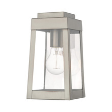 Livex Lighting 20851-91 - 1 Lt Brushed Nickel Outdoor Wall Lantern