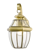 Livex Lighting 2151-01 - 1 Light AB Outdoor Wall Lantern