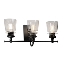 Artcraft AC11593BK - Castara 3 Light Wall Light AC11593BK