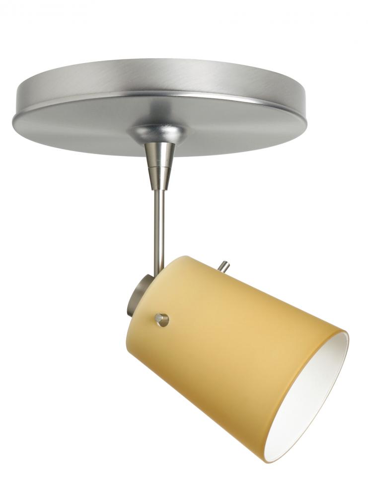 Besa Spotlight Tammi 3 Satin Nickel Vanilla Matte 1x50W Halogen Mr16