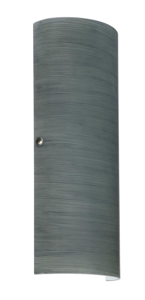 Besa Torre 18 LED Wall Titan Satin Nickel 2x8W LED