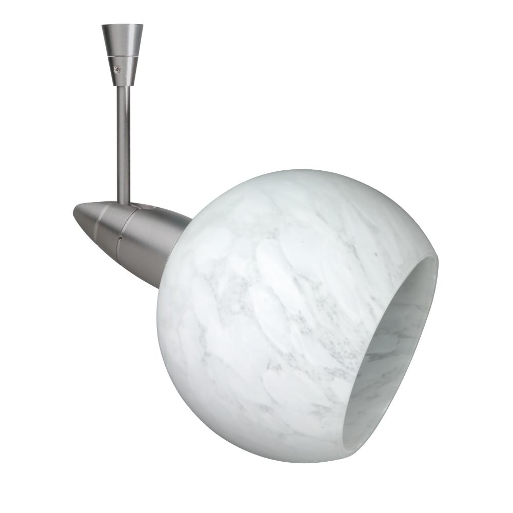 Besa Spotlight Palla 3 Satin Nickel Carrera 1x3W LED