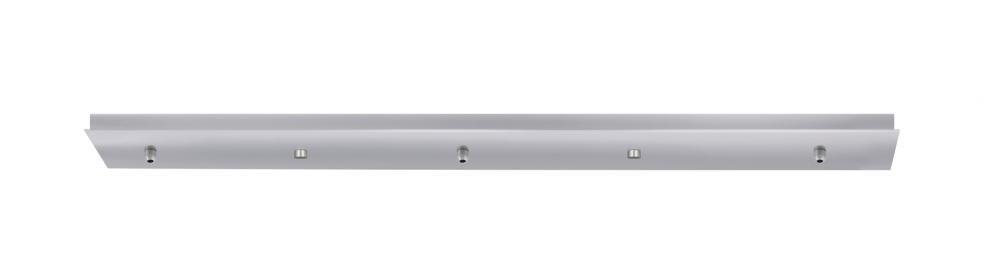 Besa 3-Light Bar 120V Multiport Canopy, Satin Nickel