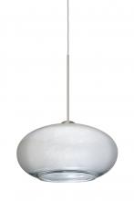 Besa Lighting 1XC-2492SF-SN - Besa Pendant Brio 7 Satin Nickel Silver Foil 1x35W Halogen