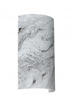 Besa Lighting 7042MG-SN - Besa Wall Tamburo Satin Nickel Marble Grigio 1x75W Medium Base