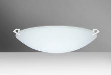 Besa Lighting 841925-MED-WH - Besa Ceiling Sonya 17 White Satin Frost 3x100W Medium Base