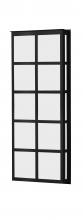 Besa Lighting BREE26-WA-BK - Besa Outdoor Bree 26 Black White Acrylic 3x60W B10