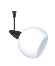 Besa Lighting SP-155907-12-BR - Besa Spotlight With 12" Stem Palla 3 Bronze Opal Matte 1x35W Halogen Mr11