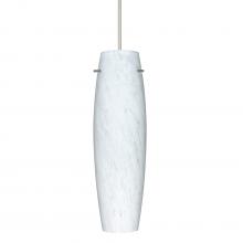 Besa Lighting X-412119-LED-SN - Besa Tu Tu Pendant for Multiport Canopy, Carrera, Satin Nickel, 1x5W LED