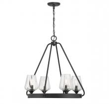 Savoy House 1-3392-4-89 - Carlton 4-Light Chandelier in Matte Black