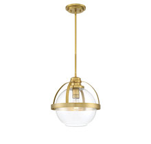 Savoy House 7-7201-1-322 - Pendleton 1-Light Pendant in Warm Brass