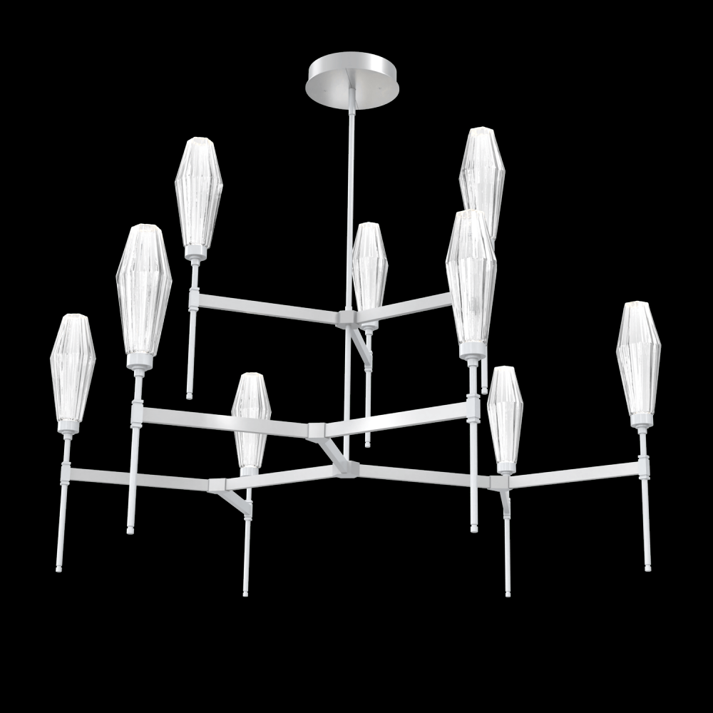 Aalto Round Chandelier-54-Classic Silver