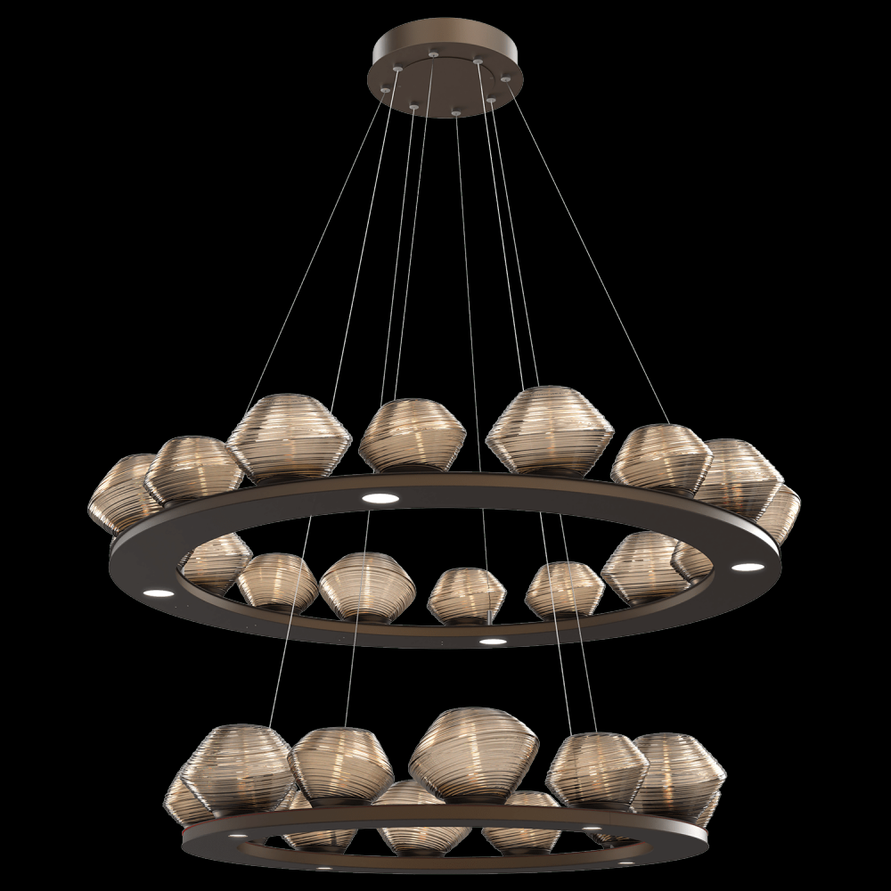 Mesa 36" & 48" Two-Tier Ring-Flat Bronze