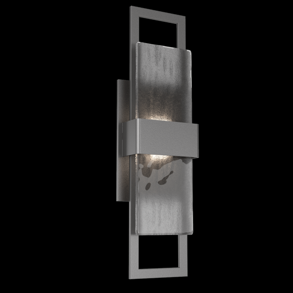 Sasha 20" Sconce-Argento Grey-Smoke Granite