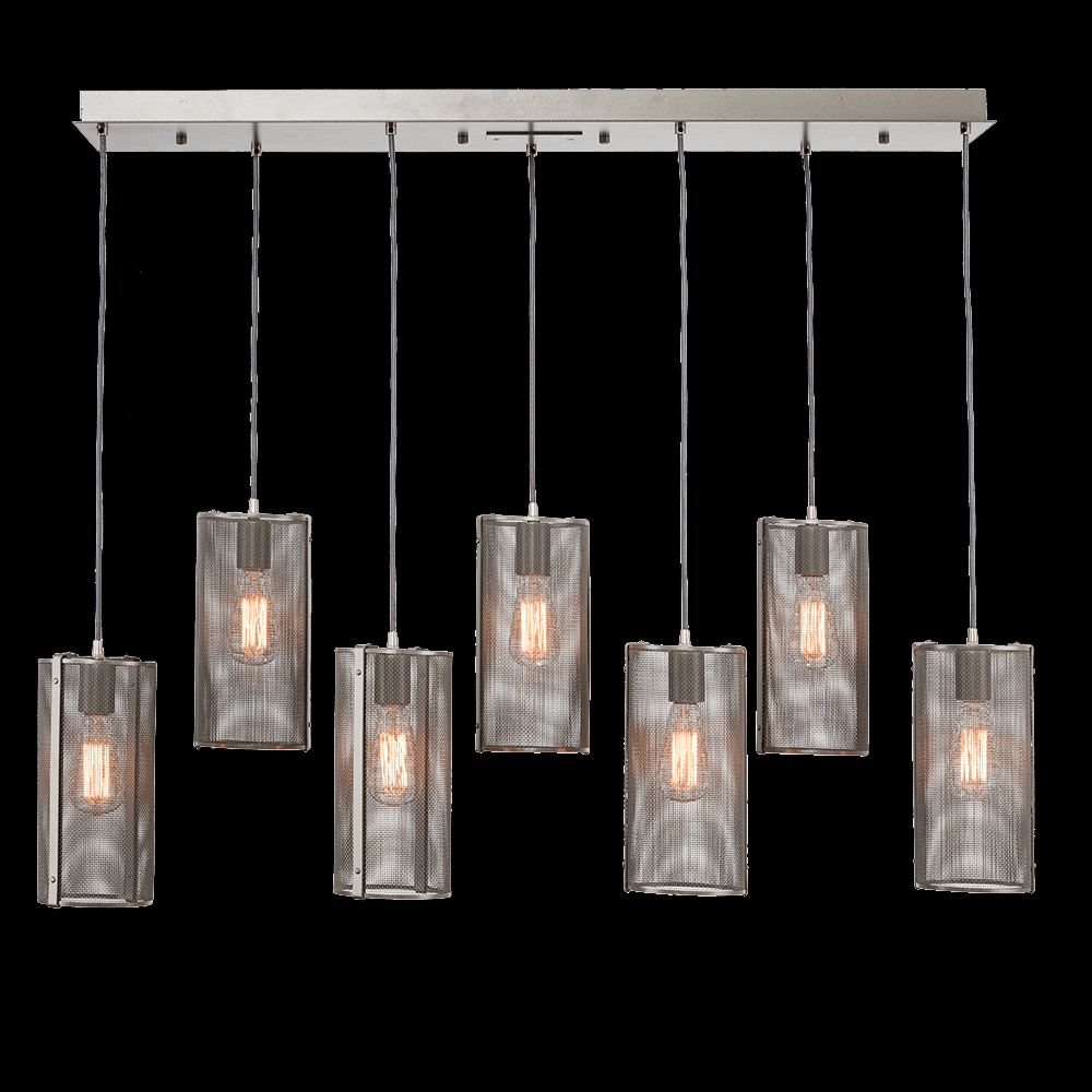 Uptown Mesh Linear 9pc Multi-Pendant