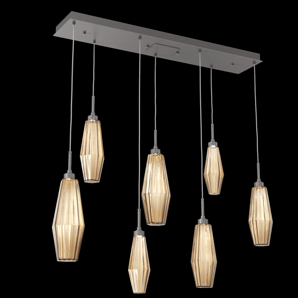 Aalto Linear 7pc Multi-Pendant