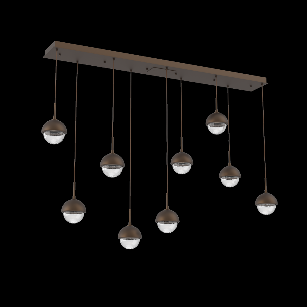 Cabochon Linear Pendant Chandelier