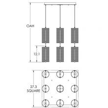 Hammerton CHB0019-09-FB-0-C01-E2 - Uptown Mesh Square Multi-Port-09