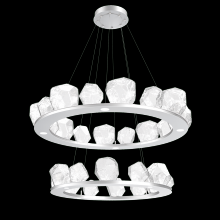 Hammerton CHB0039-2B-CS-C-CA1-L3 - Two Tier Gem Ring Chandelier-2B