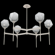 Hammerton CHB0039-39-BS-S-001-L1 - Gem Round Chandelier-39-Metallic Beige Silver