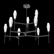 Hammerton CHB0049-54-MB-RC-001-L1 - Aalto Round Chandelier-54-Matte Black