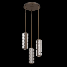 Hammerton CHB0087-03-FB-TP-001-L2 - Tessera Round 3pc Multi-Pendant