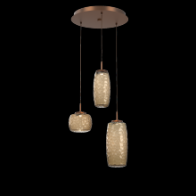 Hammerton CHB0091-03-BB-B-C01-L1 - Vessel Round 3pc Multi-Pendant