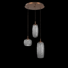 Hammerton CHB0091-03-BB-S-C01-L1 - Vessel Round 3pc Multi-Pendant